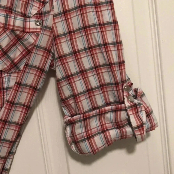 Button-up, plaid shirt - Picture 2 of 4